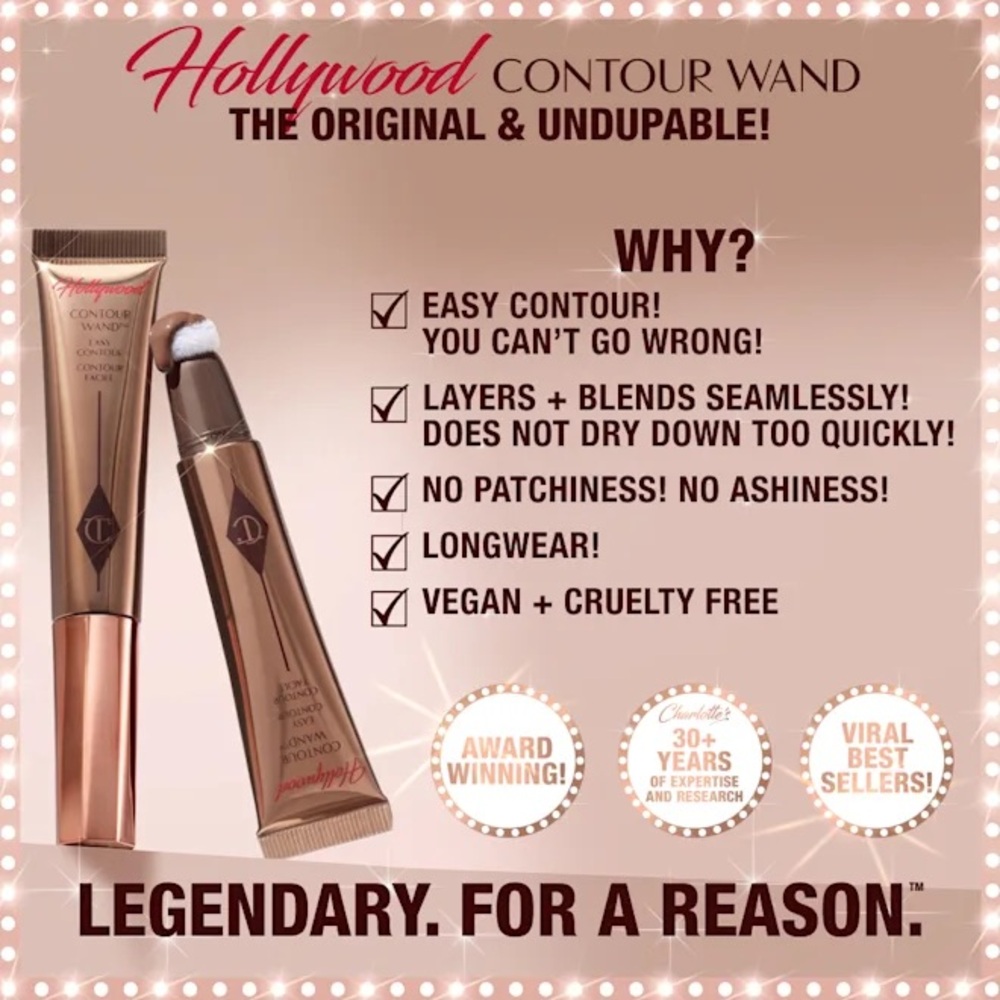 Charlotte Tilbury (MEDIUM-DEEP) HOLLYWOOD CONTOUR WAND - Picture 11 of 12